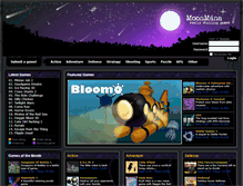 Tablet Screenshot of moonmana.com